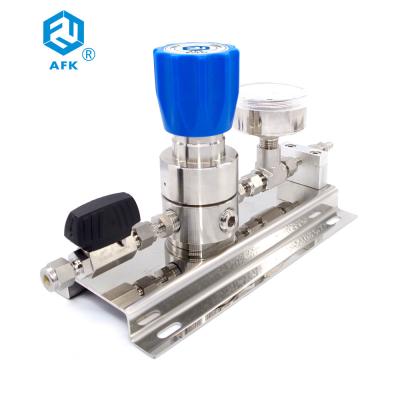 China High Pressure Gas Pressure Calibration Control Panel Argon Pressure Regulator for sale