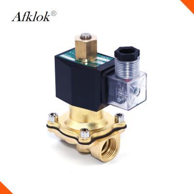 China Automatische Water Afgesloten Solenoïdeklep SS304 1 Duim Vloeibare Temperatuur <80°C Te koop