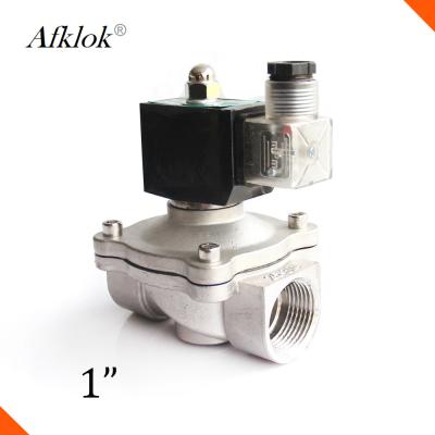 Cina Certificazione pilota del CE dell'elettrovalvola a solenoide di acciaio inossidabile GPL -5~60℃ Operating in vendita