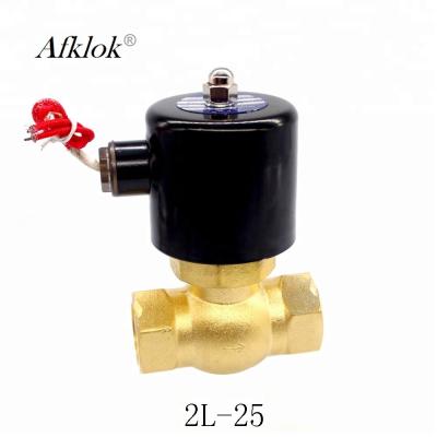 Cina CA a 1 pollici ad alta temperatura ad alta pressione dell'elettrovalvola a solenoide del vapore 220V in vendita