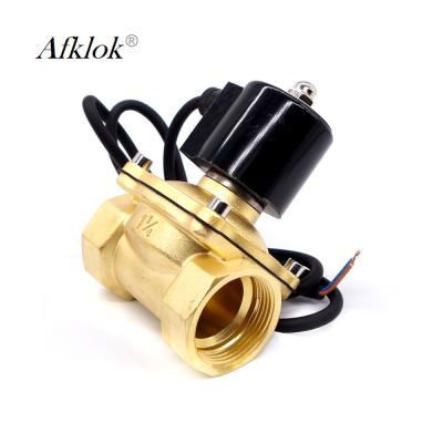 China 2W-25 onderwatersolenoïdeklep 1/2 Duim 3/4 Duim 1 Duim 12V met Diafragma Te koop