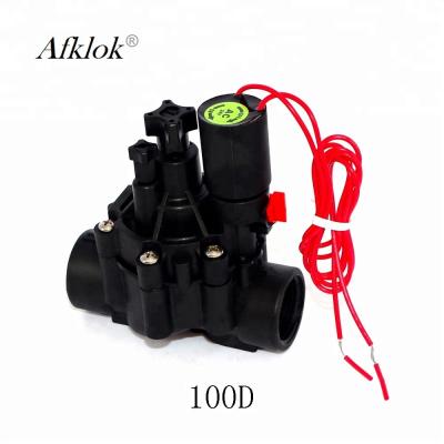 China Nylon BSP Normally Closed 24V 12V DC 1 inch Agricultural Irrigation Valve for sale