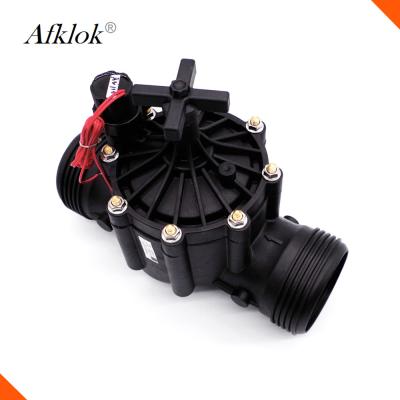 China Normally Closed Water Solenoid Valve , Timer Valve Irrigation Medium Pressure for sale