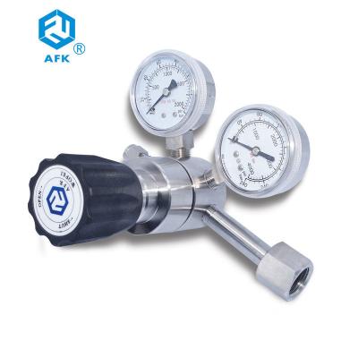 Chine Régulateur de pression d'acier inoxydable de piston de l'étape unique R41 6000 livres par pouce carré pour gaz pur/standard à vendre