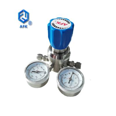 중국 316L 600Psi 스테인레스 강 압력 조정기 1/4 인치 CE PTFE 밸브 판매용