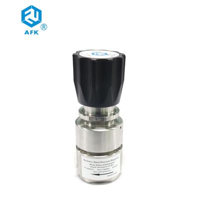 China PCTFE Seat Stainless Steel Hydrogen Pressure Regulator 316L Spring for sale