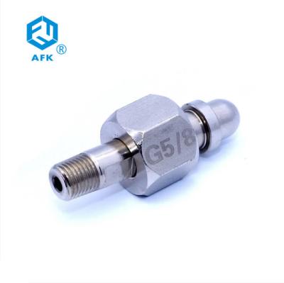 China Hilo masculino del adaptador 316 del cilindro de gas del hexágono DIN477 BS341 CGA en venta