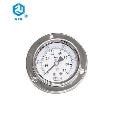 China Gas-Manometer-Durchmesser 63mm YTN-100HZT SUS316 160Mpa Digital mit Rand zu verkaufen