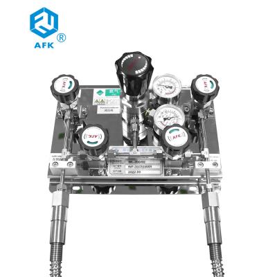 중국 3000psi 스테인레스 강 가스 압력 조절 장치 설명서 두배 물병 에어 서플라이 시스템 판매용