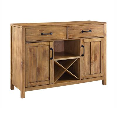 China Other Vintage Rustic Style Multifunctional Contemporary Buffet Bar Dining Cabinet for sale