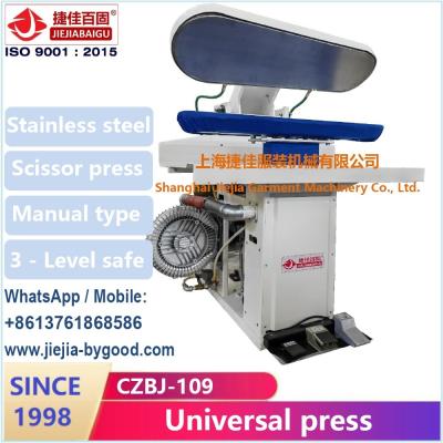 China Dry Clean Press Machine Clothes Steam Press Machine Laundry Wet Press for sale