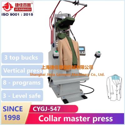 China Dampf-Kleiderpressmaschine, bügelnde Pressmaschine des Kleid1.5kw zu verkaufen