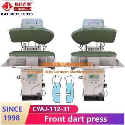 China Anzugs-Jacken-Stoff-Presse-Maschine vertikaler Front Dart zu verkaufen