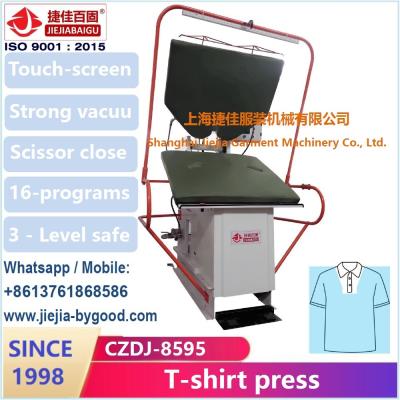 China Touch Screen Suit Dress Press Machine Vertical Lapel zu verkaufen