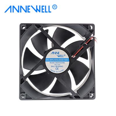 China Hotels 24 Volt 92x92x25mm DC Power Supply Amplifier Fan 9225 9025 for sale