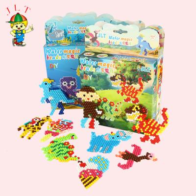 China Hot Selling PVA Kid's DIY Aqua Water Fuse Beads Craft Educational Kit for sale