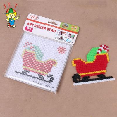 China Eco-friendly Factory Selling OEM Quality Bead Lacing Toy Christmas Gifts Perler Beads Promotional Toys for sale