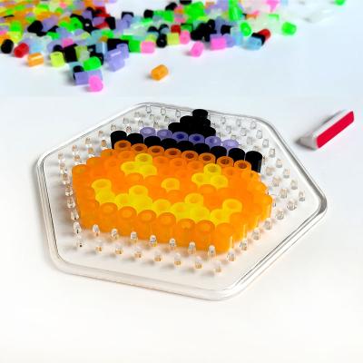 China Eco-friendly toy kids Halloween educational toys learning wholesale plastic fuse beads perler hama beads for sale