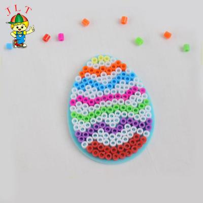 China Main product Intriguing craft egg mode eco-friendly hama diy beads hollow mini perler beads toy for 5mm for sale