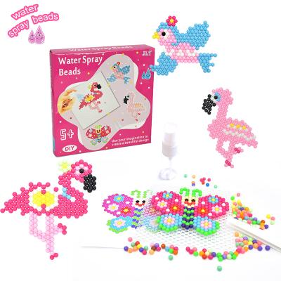 China DIY PVA Puzzle Magic Water Beads Fun Handwork Toys Flamingo Educational Toys Melt Beads for sale