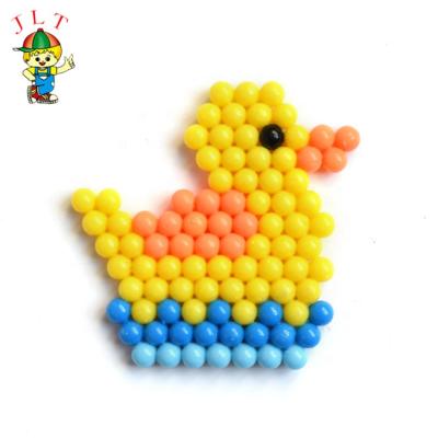 China Hot Selling PVA Kids New Creative Toys Games Diy Melted Water Beads Auqa Magic Sticky Round Fuse Beads for sale