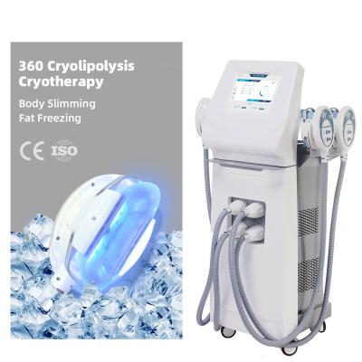 China Fat Weight Loss 4 Handles Full Body Freezing Cryo Slimming Beauty Salon Machine for sale