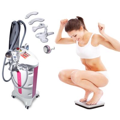 China Weight Loss CE Approved Vacuum Fat Cavitation Roller RF LED IR Velaslim Fat Loss Massager 3 Slimming Machine for sale