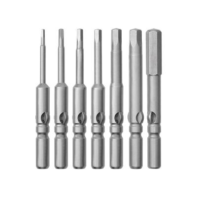 China Turn Screw Competitive Price Electric Screwdriver Bits 6mm Round Shank Hex Drill Bits for sale