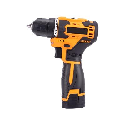 China Drill Iron/Wood/Tile/Red Brick/Screw/Wall/Cement Twist The Screw Lithium Battery Rechargeable Electric Cordless Hammer Drills Machine for sale