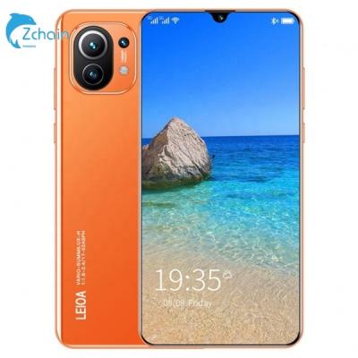 China New Design M12 Android 10.0 Drop Screen Gaming Use Mobile Phone Dual SIM Card 2022 Pro 16GB+512GB 6800mAh for sale