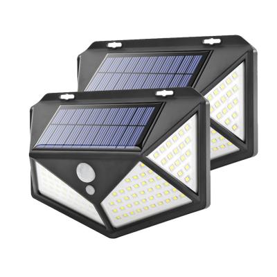 China Outdoor Garden OEM Garden House Led Solar Power Panel Light Mounted Motion Sensor Outside Solar Wall Lights for sale