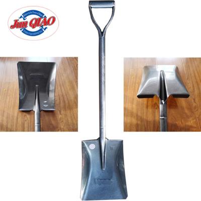 China Garden Shovel India Style Shovel With Metal Handle Shovel With Steel Handle Square Shovel S501 zu verkaufen