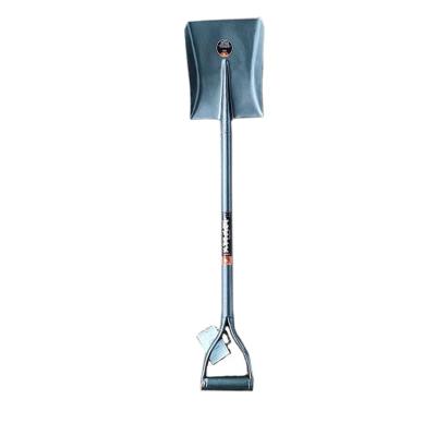 China Shovel S501TY steel square shovel with welded metal handle on hot sale shovel shovel for sale