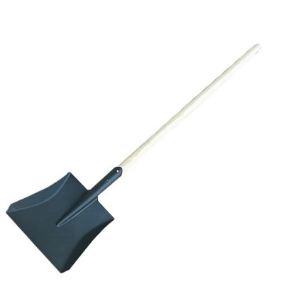 China Garden shovel factory direct sale round shovel spadel with wooden shovel factory handle cheap shovels S501L Te koop