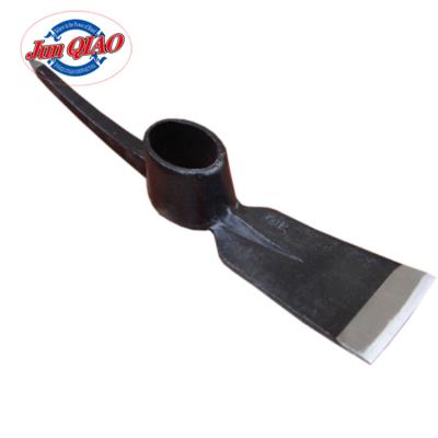 China Agriculture Garden Cultivating Pickaxe Farming Tools Pickaxe Head P406 Eye Bag Wood Art Surface Steel Pickaxe Cultivating Pickaxes South America zu verkaufen