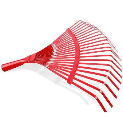 China Wholesale Wooden Rake Garden Tools Hande Garden Grading Landscape Agriculture Leveling Rake Leaf Lawn Leveling Rake for sale