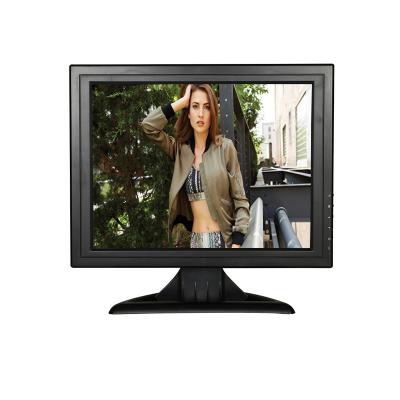 China ZHIXIANDA Speaker 15 inch TFT LCD CCTV Computer Desktop Monitor with BNC for sale