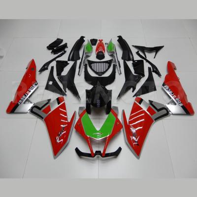 China Black White Green Red Plastic ABS Injection Motorcycle Fairing Kit For Aprilia RSV4 2009 2015 for sale