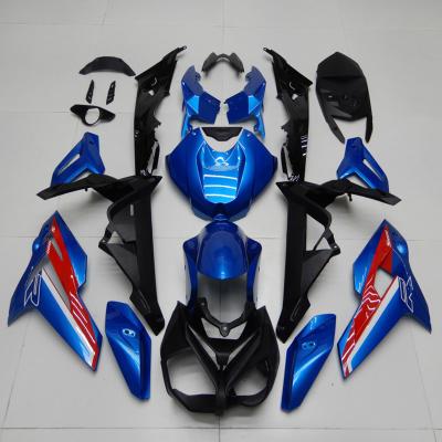 China Plastic Red Blue Black ABS Injection Body Kit Bike Covers ABS Fairing Kit For Bmw S1000R 2014 for sale