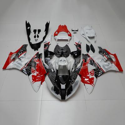 China Plastic Body Kit New Cowlings of Kit For Bmw s1000rr 2010-2014 White Black Red ABS Plastic Fairing Cover Sportbike for sale