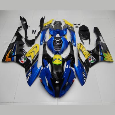 China Plastic Black Blue Plastic Body Kit New Cowlings For BMW S1000RR 2015 2016 Yellow ABS Fairing Cover Sportbike for sale