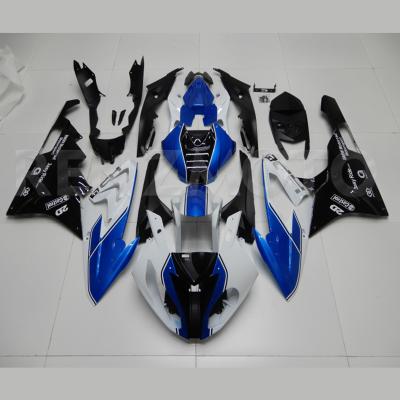 China Plastic Blue White And Black Fairing Kit For S1000RR 2015 2016 ABS Injection ABS Body Kit for sale