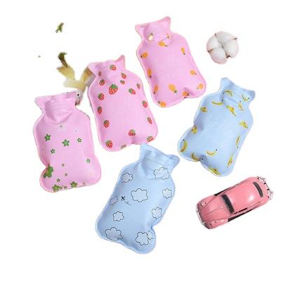 China New Style Hot Water Bag China Cartoon Calico Filled Hot Water Bag Mini PVC Fashionable Cute Explosion-proof Hot Handbag For Outdoor Heat for sale