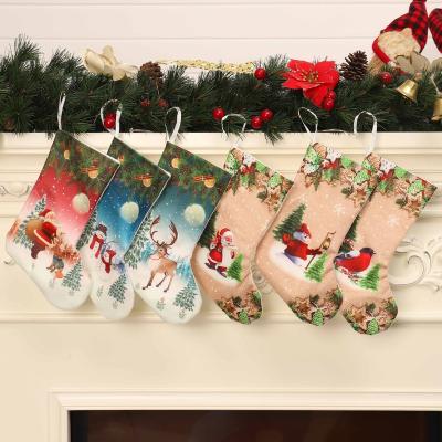 China Custom Christmas Gnomes Plush Dolls Standing Print Faceless Christmas Storing Christmas Decorations Pendants 12