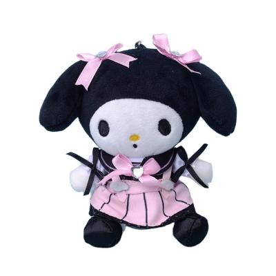 China Hot Best Price New Cartoon Toy Hot Best Price New Cartoon Cute Sanrio Plush Kitty Plush Mymelody Keychains For Backpacks for sale