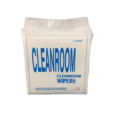 China Wholesale Disposable Industrial Heavy Duty Polyester Cellulose Stocked Nonwoven Wiper Cleaning Wiper for sale