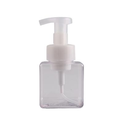 China New 100ml 150ml 280ml 250ml 450ml PET Plastic Foam Dispenser Eco-friendly Empty Cosmetic Facial White Bottle Of Detergent for sale