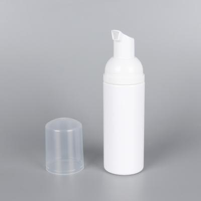 China Eco-friendly Empty White Plastic Foam Pump Bottles Cosmetic Packaging 30ml 60ml Foaming Soap Pump Bottle for sale