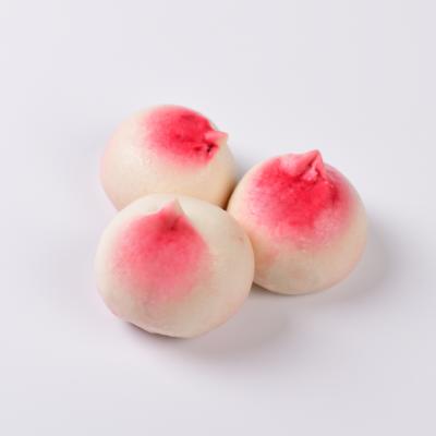 China FROZEN Chinese Snacks Grain Snacks Steamed Peach Bun Pau Yum Cha Bread for sale