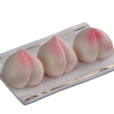 China FROZEN Pau Steamed Longevity Peach Bun Quick Food Grain Snacks for sale